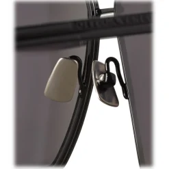 Bottega Veneta - Metal Aviator Sunglasses - Black Grey - Sunglasses - Bottega Veneta Eyewear - Avvenice