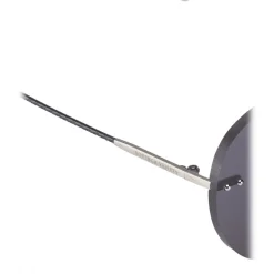 Bottega Veneta - Metal Aviator Sunglasses - Silver Grey - Sunglasses - Bottega Veneta Eyewear - Avvenice