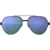 Bottega Veneta - Metal Aviator Sunglasses - Blue - Sunglasses - Bottega Veneta Eyewear - Avvenice