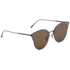 Bottega Veneta - Metal Cat Eye Sunglasses - Brown - Sunglasses - Bottega Veneta Eyewear - Avvenice
