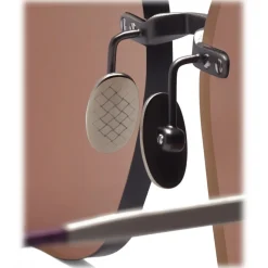 Bottega Veneta - Metal Round Oversize Sunglasses - Silver Red - Sunglasses - Bottega Veneta Eyewear - Avvenice