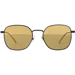 Bottega Veneta - Metal Square Sunglasses - Black - Sunglasses - Bottega Veneta Eyewear - Avvenice