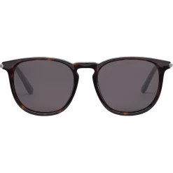 Bottega Veneta - Square Sunglasses - Black Grey Brown - Sunglasses - Bottega Veneta Eyewear - Avvenice