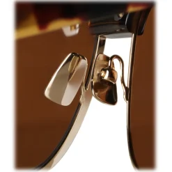 Bottega Veneta - The Original 03 Classic Sunglasses - Havana - Sunglasses - Bottega Veneta Eyewear - Avvenice