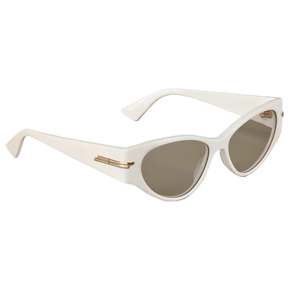 Bottega Veneta - The Original 02 Cat Eye Sunglasses - Ivory - Sunglasses - Bottega Veneta Eyewear - Avvenice