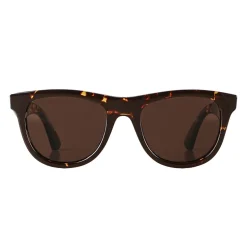 Bottega Veneta - The Original 01 D Classic Sunglasses - Havana - Sunglasses - Bottega Veneta Eyewear - Avvenice