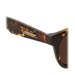 Bottega Veneta - The Original 01 D Classic Sunglasses - Havana - Sunglasses - Bottega Veneta Eyewear - Avvenice