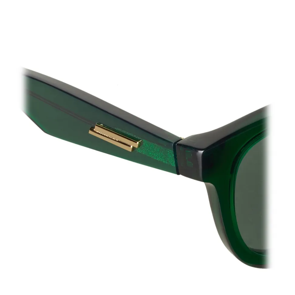 Bottega Veneta - The Original 01 D Classic Sunglasses - Green - Sunglasses - Bottega Veneta Eyewear - Avvenice