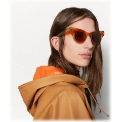 Bottega Veneta - The Original 04 Cat Eye Sunglasses - Orange - Sunglasses - Bottega Veneta Eyewear - Avvenice