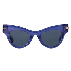 Bottega Veneta - The Original 04 Cat Eye Sunglasses - Blue - Sunglasses - Bottega Veneta Eyewear - Avvenice