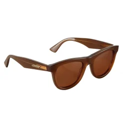 Bottega Veneta - The Original 01 D Classic Sunglasses - Brown - Sunglasses - Bottega Veneta Eyewear - Avvenice