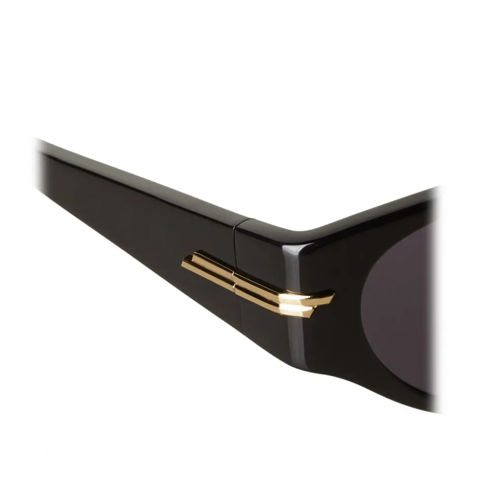 Bottega Veneta - The Original 02 Cat Eye Sunglasses - Black Grey - Sunglasses - Bottega Veneta Eyewear - Avvenice