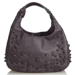 Bottega Veneta Vintage - Embossed Leather Campana Bag - Brown - Leather Handbag - Luxury High Quality - Avvenice