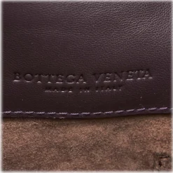 Bottega Veneta Vintage - Embossed Leather Campana Bag - Brown - Leather Handbag - Luxury High Quality - Avvenice