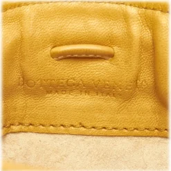 Bottega Veneta Vintage - Intrecciato Leather Shoulder Bag - Yellow - Leather Handbag - Luxury High Quality - Avvenice