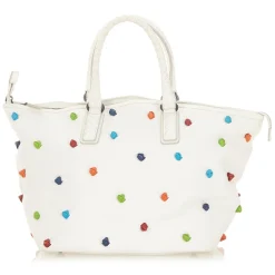 Bottega Veneta Vintage - Intrecciato Leather Handbag - White - Leather Handbag - Luxury High Quality - Avvenice