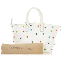 Bottega Veneta Vintage - Intrecciato Leather Handbag - White - Leather Handbag - Luxury High Quality - Avvenice