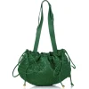 Bottega Veneta Vintage - Intrecciato Bulb Shoulder Bag - Green - Leather Handbag - Luxury High Quality - Avvenice
