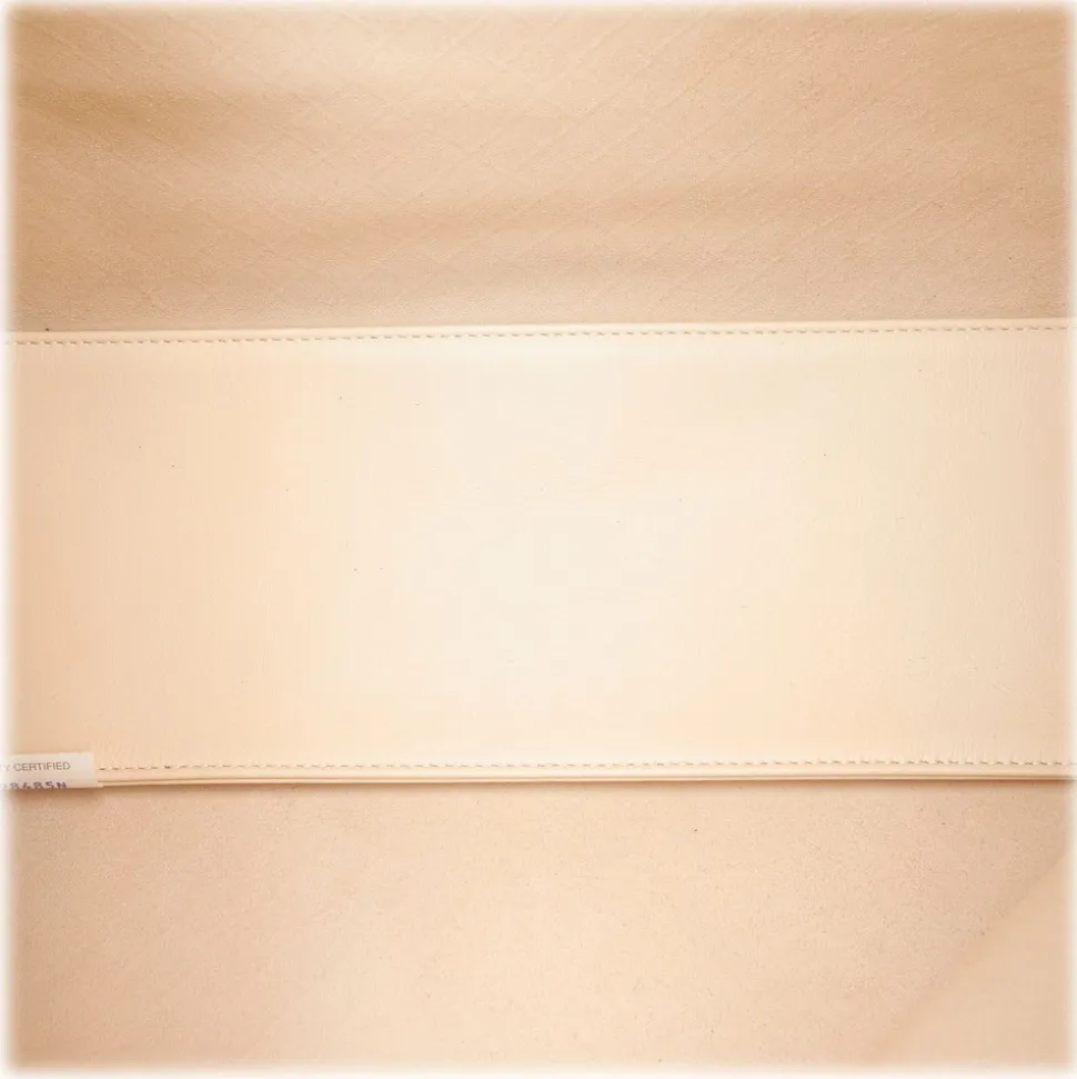 Bottega Veneta Vintage - Intrecciato Mirage Tote Bag - White Ivory - Leather Handbag - Luxury High Quality - Avvenice