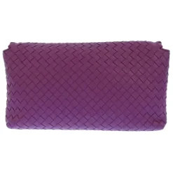 Bottega Veneta Vintage - Intrecciato Leather Crossbody Bag - Purple - Leather Handbag - Luxury High Quality - Avvenice