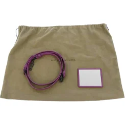 Bottega Veneta Vintage - Intrecciato Leather Crossbody Bag - Purple - Leather Handbag - Luxury High Quality - Avvenice