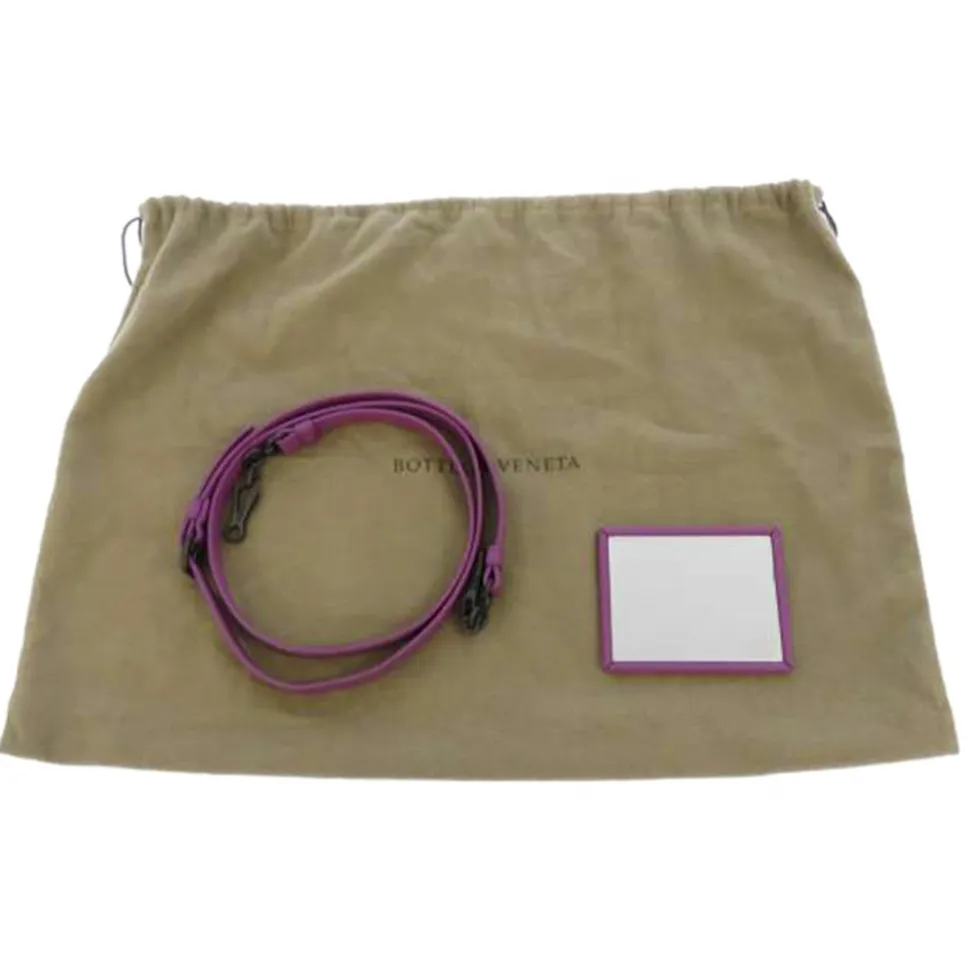 Bottega Veneta Vintage - Intrecciato Leather Crossbody Bag - Purple - Leather Handbag - Luxury High Quality - Avvenice