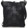 Bottega Veneta Vintage - Intrecciato Cassette Leather Crossbody Bag - Black - Leather Handbag - Luxury High Quality - Avvenice