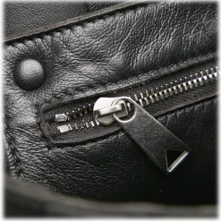 Bottega Veneta Vintage - Intrecciato Cassette Leather Crossbody Bag - Black - Leather Handbag - Luxury High Quality - Avvenice