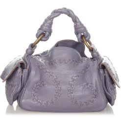 Bottega Veneta Vintage - Intrecciato Leather Handbag - Purple - Leather Handbag - Luxury High Quality - Avvenice