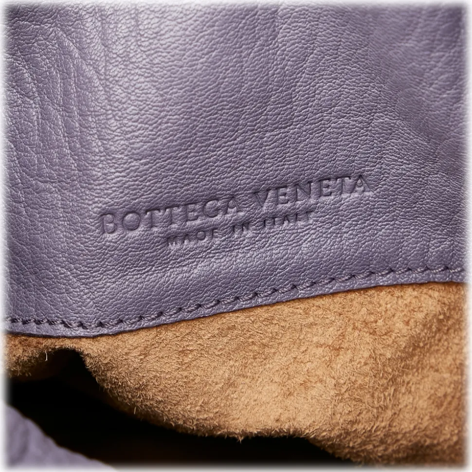 Bottega Veneta Vintage - Intrecciato Leather Handbag - Purple - Leather Handbag - Luxury High Quality - Avvenice