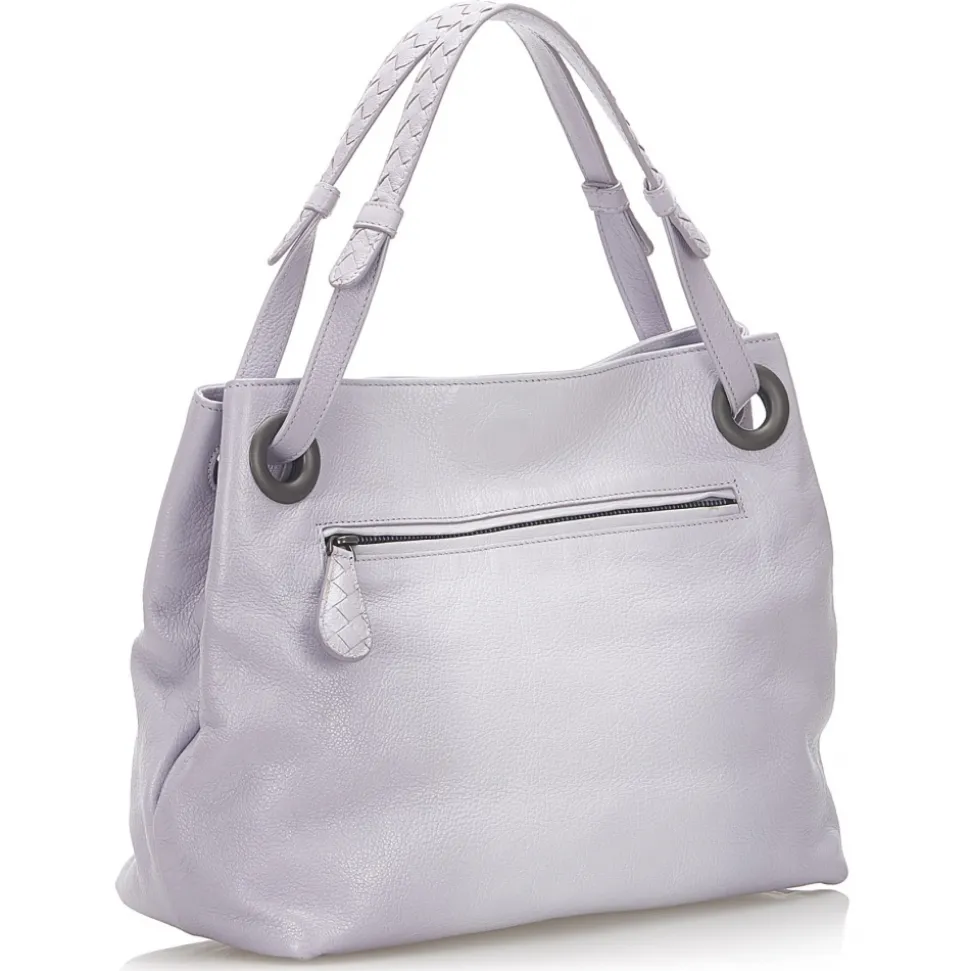 Bottega Veneta Vintage - Leather Handbag - Purple - Leather Handbag - Luxury High Quality - Avvenice