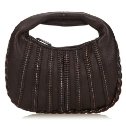 Bottega Veneta Vintage - Leather Hobo Bag - Brown - Leather Handbag - Luxury High Quality - Avvenice