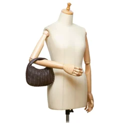 Bottega Veneta Vintage - Leather Hobo Bag - Brown - Leather Handbag - Luxury High Quality - Avvenice