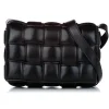 Bottega Veneta Vintage - Padded Cassette Leather Crossbody Bag - Black - Leather Handbag - Luxury High Quality - Avvenice