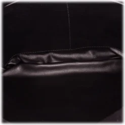 Bottega Veneta Vintage - The Fringe Pouch Leather Shoulder Bag - Black - Leather Handbag - Luxury High Quality - Avvenice