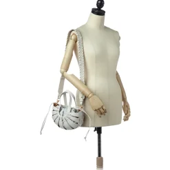 Bottega Veneta Vintage - The Shell Leather Tote Bag - White - Leather Handbag - Luxury High Quality - Avvenice