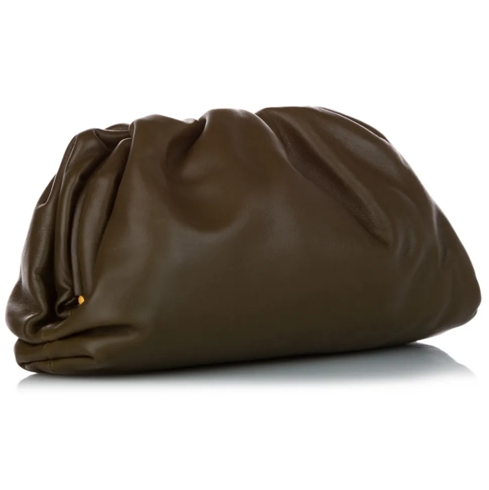 Bottega Veneta Vintage - The Mini Pouch - Dark Brown - Leather Handbag - Luxury High Quality - Avvenice