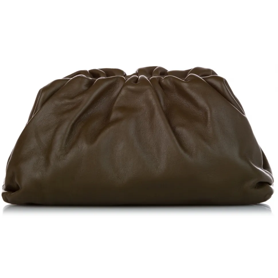 Bottega Veneta Vintage - The Mini Pouch - Dark Brown - Leather Handbag - Luxury High Quality - Avvenice