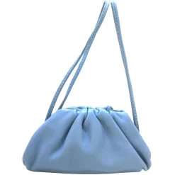 Bottega Veneta Vintage - The Mini Pouch - Light Blue - Leather Handbag - Luxury High Quality - Avvenice
