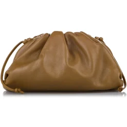 Bottega Veneta Vintage - The Mini Pouch - Light Brown - Leather Handbag - Luxury High Quality - Avvenice