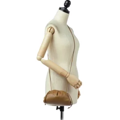 Bottega Veneta Vintage - The Mini Pouch - Light Brown - Leather Handbag - Luxury High Quality - Avvenice