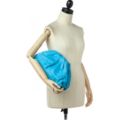 Bottega Veneta Vintage - The Pouch - Blue - Leather Handbag - Luxury High Quality - Avvenice