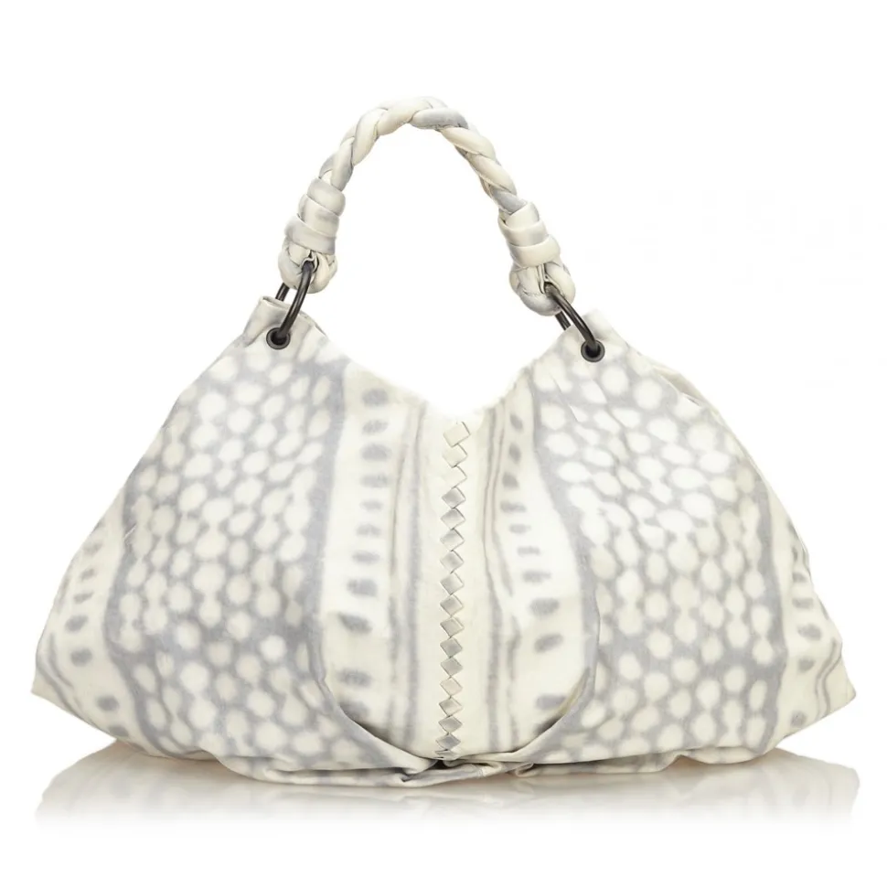 Bottega Veneta Vintage - Tie-Dye Aquilone Bag - White Ivory - Leather Handbag - Luxury High Quality - Avvenice