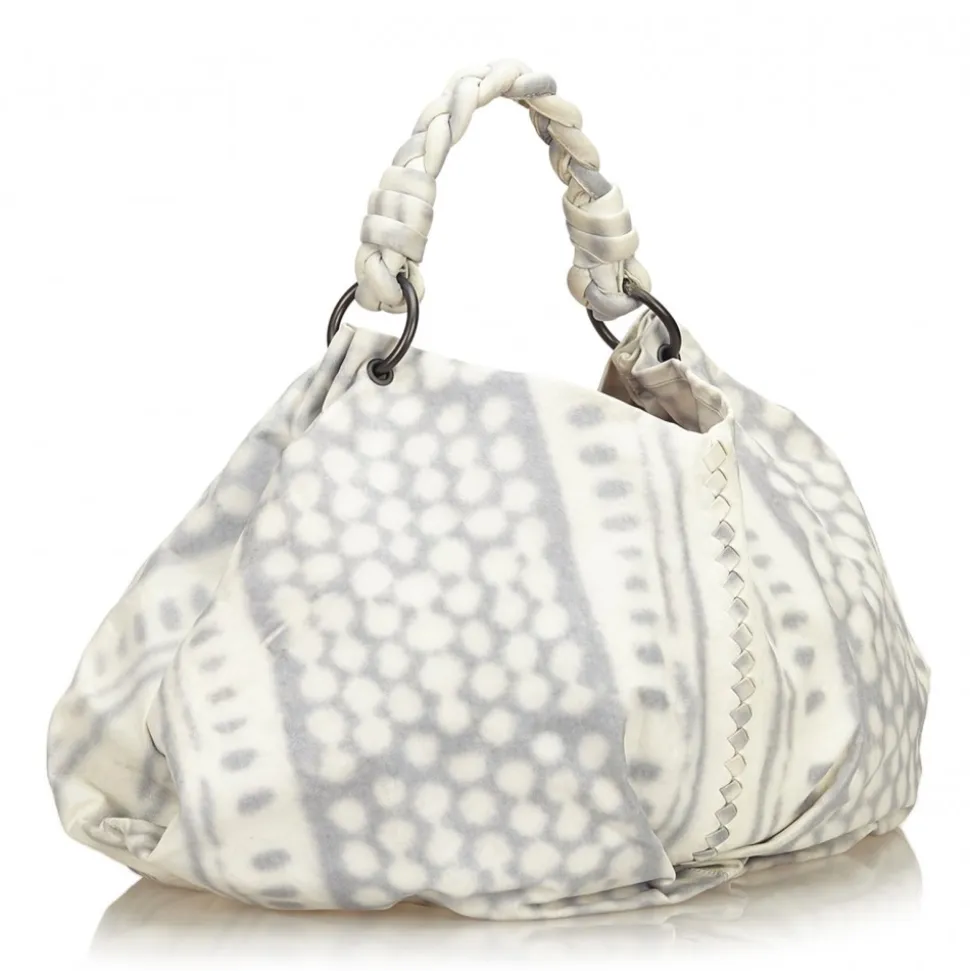 Bottega Veneta Vintage - Tie-Dye Aquilone Bag - White Ivory - Leather Handbag - Luxury High Quality - Avvenice