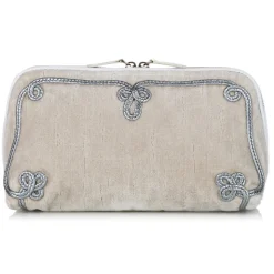 Bottega Veneta Vintage - Velour Clutch Bag - Brown - Leather Handbag - Luxury High Quality - Avvenice