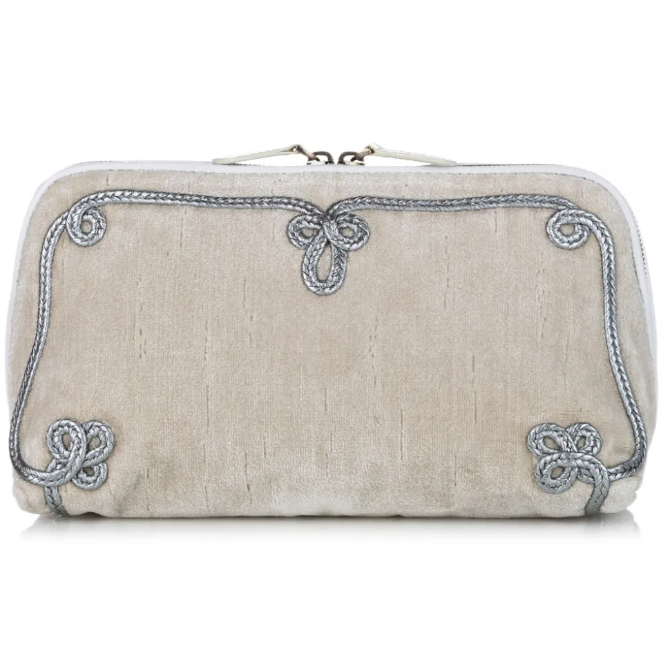 Bottega Veneta Vintage - Velour Clutch Bag - Brown - Leather Handbag - Luxury High Quality - Avvenice