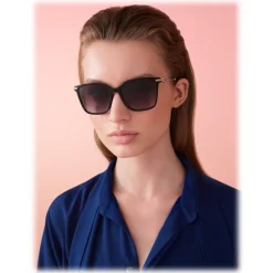 Bulgari - Bvlgari Bvlgari - Flyingscale Butterfly Sunglasses - Black - Bvlgari Bvlgari Collection - Sunglasses - Bulgari Eyewear - Avvenice