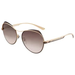Bulgari - B.ZERO1 - Pilot Round Sunglasses B.Super - Gold - B.ZERO1 Collection - Bulgari Eyewear - Avvenice