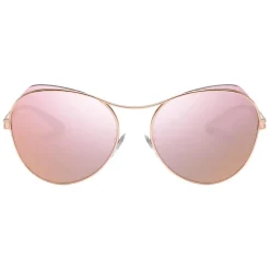 Bulgari - B.ZERO1 - Pilot Round Sunglasses B.Super - Rose - B.ZERO1 Collection - Bulgari Eyewear - Avvenice