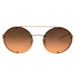 Bulgari - B.ZERO1 - Round Sunglasses B.Zero Flyingstripe - Gold Orange - B.ZERO1 Collection - Bulgari Eyewear - Avvenice